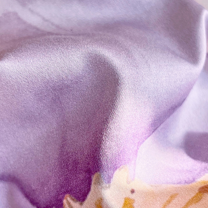 91家纺网 家纺一手货源 找家纺 悦织湾家纺 2025爆款上新【全棉60S长绒棉】100%全棉60S长绒棉四件套纯棉印花床上用品34件套轻奢北欧公主风 雅韵-紫