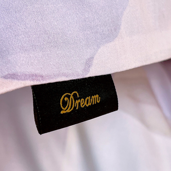 91家纺网 家纺一手货源 找家纺 悦织湾家纺 2025爆款上新【全棉60S长绒棉】100%全棉60S长绒棉四件套纯棉印花床上用品34件套轻奢北欧公主风 雅韵-紫