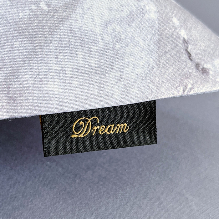 91家纺网 家纺一手货源 找家纺 悦织湾家纺 2025爆款上新【全棉60S长绒棉】100%全棉60S长绒棉四件套纯棉印花床上用品34件套轻奢北欧公主风 小雾山雨蓝