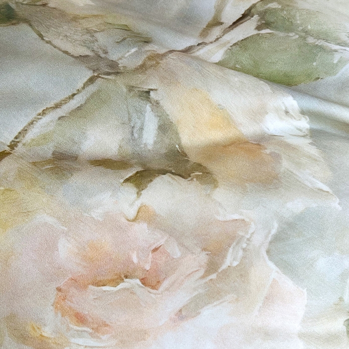 91家纺网 家纺一手货源 找家纺 悦织湾家纺 2025爆款上新【全棉60S长绒棉】100%全棉60S长绒棉四件套纯棉印花床上用品34件套轻奢北欧公主风 仲夏之夜