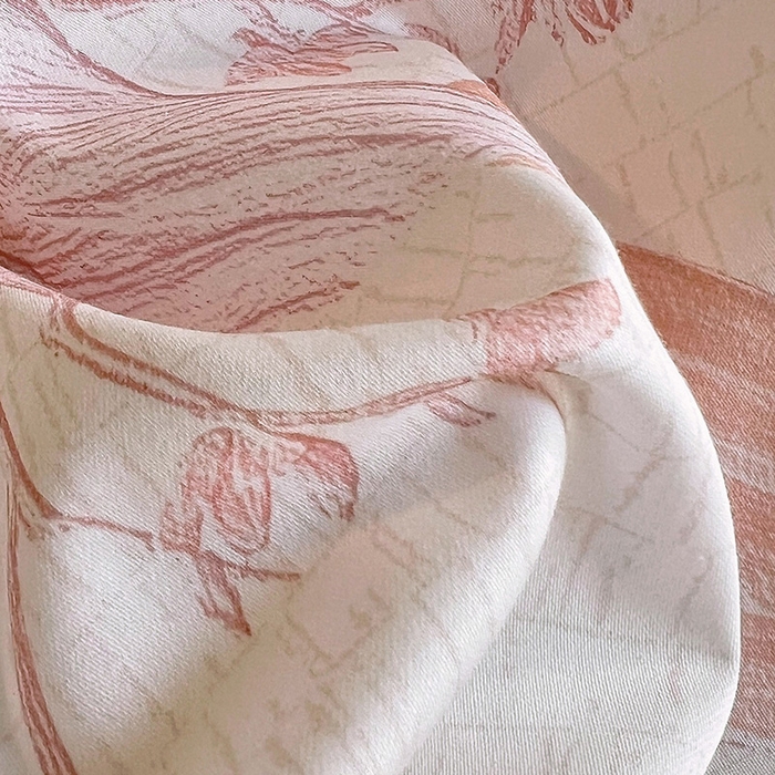 91家纺网 家纺一手货源 找家纺 悦织湾家纺 2025爆款上新【全棉60S长绒棉】100%全棉60S长绒棉四件套纯棉印花床上用品34件套轻奢北欧公主风 深海秘境-粉