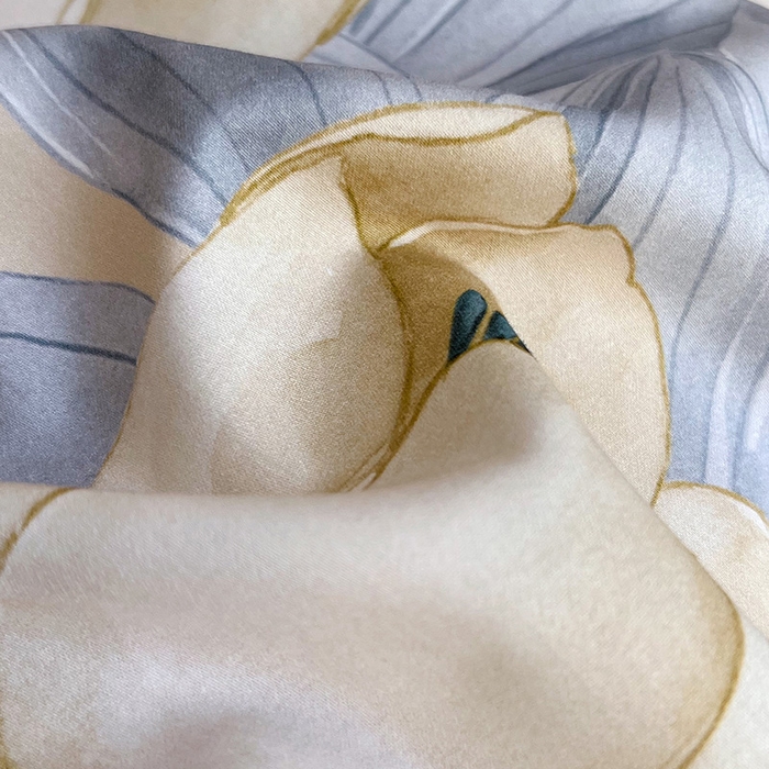 91家纺网 家纺一手货源 找家纺 悦织湾家纺 2025爆款上新【全棉60S长绒棉】100%全棉60S长绒棉四件套纯棉印花床上用品34件套轻奢北欧公主风 百莱拉-蓝