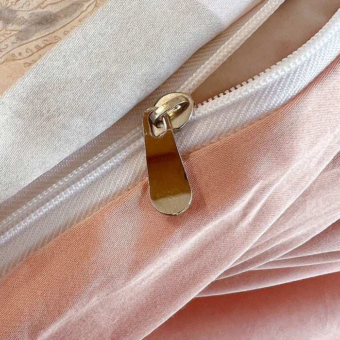 91家纺网 家纺一手货源 找家纺 悦织湾家纺 2025爆款上新【全棉60S长绒棉】100%全棉60S长绒棉四件套纯棉印花床上用品34件套轻奢北欧公主风 秋日来信