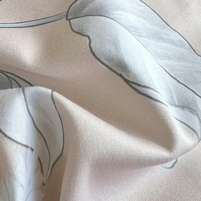 91家纺网 家纺一手货源 找家纺 悦织湾家纺 2025爆款上新【全棉60S长绒棉】100%全棉60S长绒棉四件套纯棉印花床上用品34件套轻奢北欧公主风 风华枝叶-咖