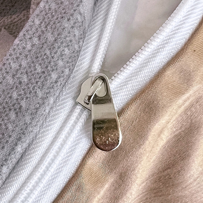 91家纺网 家纺一手货源 找家纺 悦织湾家纺 2025爆款上新【全棉60S长绒棉】100%全棉60S长绒棉四件套纯棉印花床上用品34件套轻奢北欧公主风 风华枝叶-灰