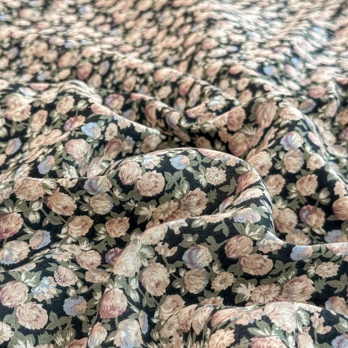 91家纺网 家纺一手货源 找家纺 芙绣家纺2025新款-A类全棉双层纱小清新印花单枕套学生单枕套 繁花似锦