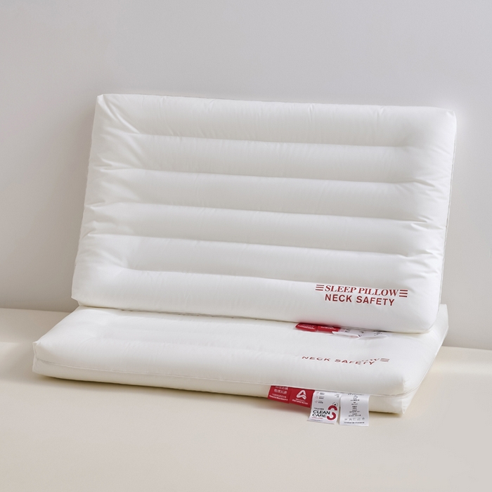 帝诺妮枕芯坊 2025春夏新款A类全棉三防枕 枕头枕芯 全棉三防低枕 48x74cm/只