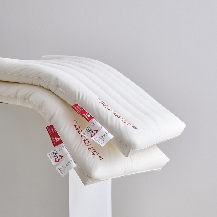 91家纺网 家纺一手货源 找家纺 帝诺妮枕芯坊 2025春夏新款A类全棉三防枕 枕头枕芯 全棉三防低枕 48x74cm/只