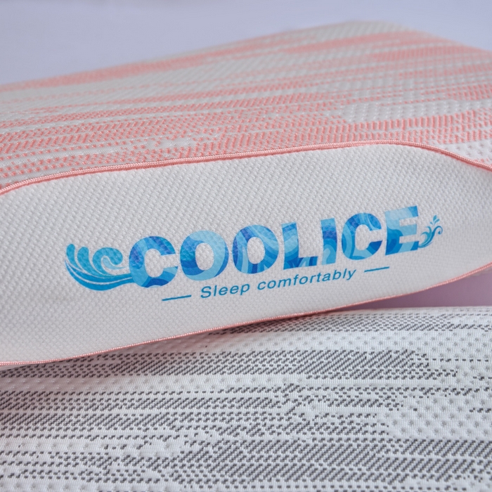 91家纺网 家纺一手货源 找家纺 帝诺妮枕芯坊 2025春夏新款亲肤记忆枕 枕头枕芯 亲肤记忆枕-粉色 40x70cm/只