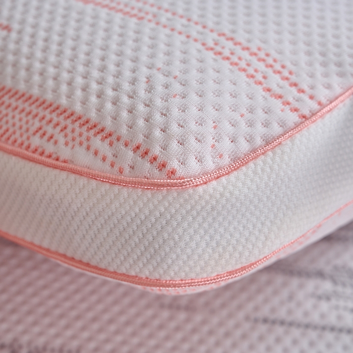 91家纺网 家纺一手货源 找家纺 帝诺妮枕芯坊 2025春夏新款亲肤记忆枕 枕头枕芯 亲肤记忆枕-粉色 40x70cm/只