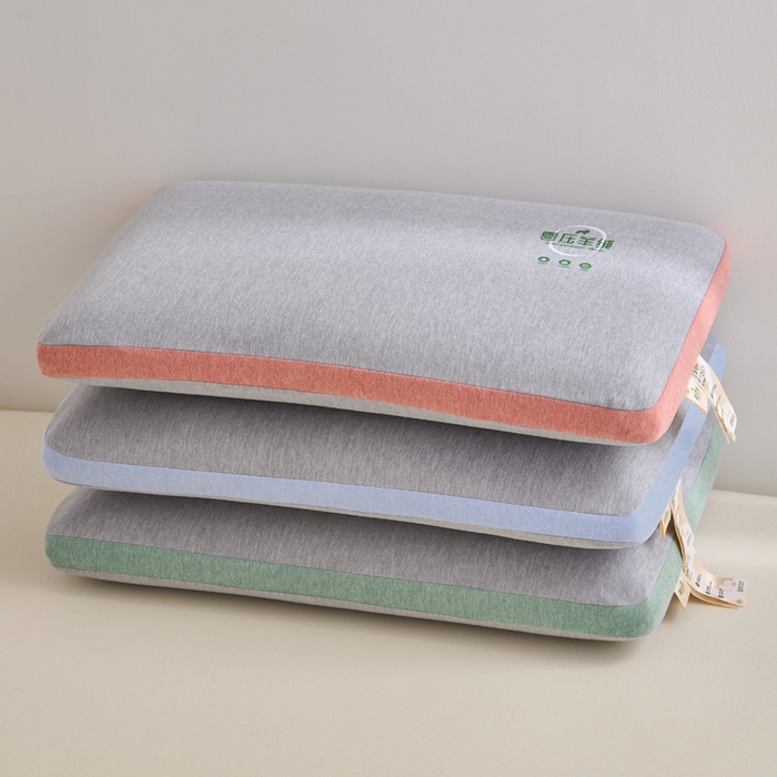 91家纺网 家纺一手货源 找家纺 （总）帝诺妮枕芯坊 2025春夏新款零压羊绒记忆枕 枕头枕芯