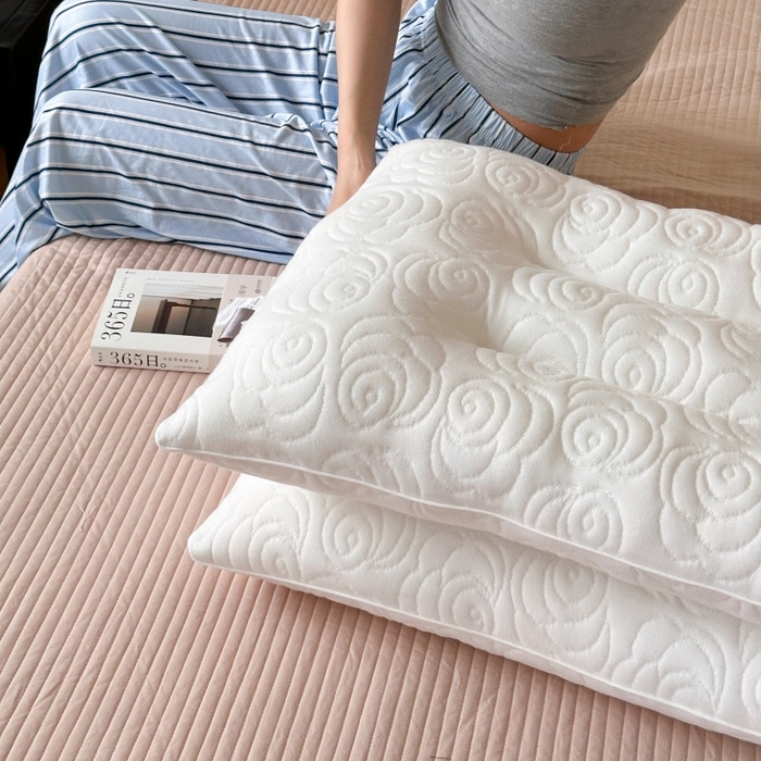 91家纺网 家纺一手货源 找家纺 （总）伟邦枕芯2025新款玫瑰3D护颈枕