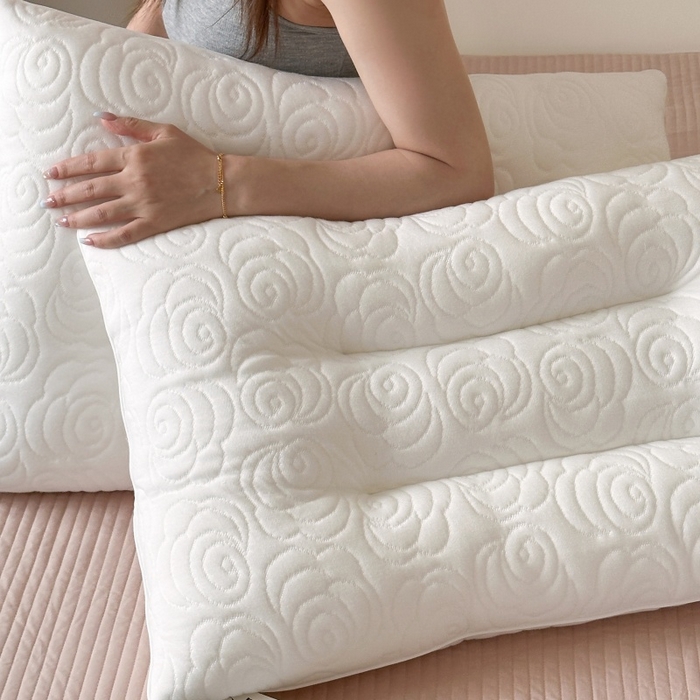 91家纺网 家纺一手货源 找家纺 （总）伟邦枕芯2025新款玫瑰3D护颈枕