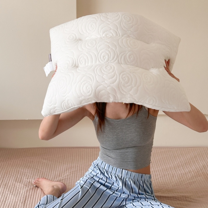 91家纺网 家纺一手货源 找家纺 （总）伟邦枕芯2025新款玫瑰3D护颈枕