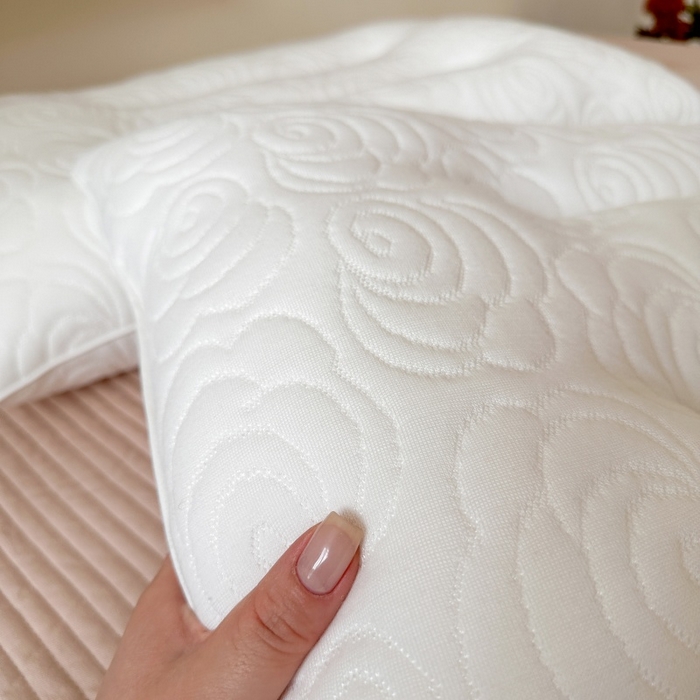 91家纺网 家纺一手货源 找家纺 （总）伟邦枕芯2025新款玫瑰3D护颈枕