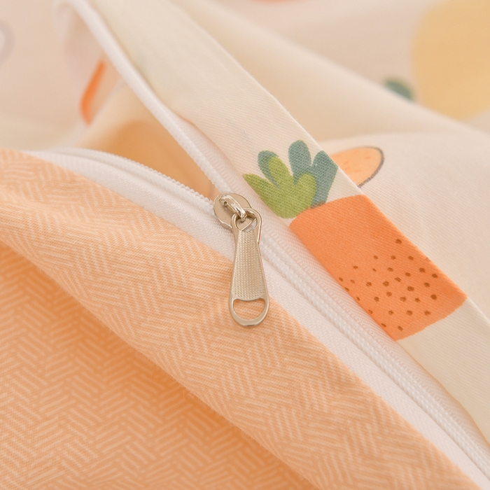 91家纺网 家纺一手货源 找家纺 乐旗家纺 2024新款13372小清新床单款-床笠款-三件套-六件套 抱抱萝