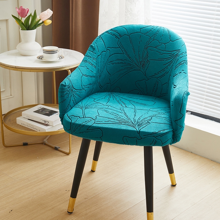 （总）丝绮鹿 2025新款银杏叶高扶手椅套