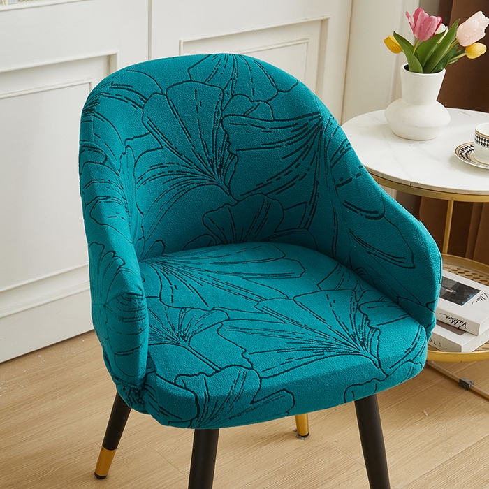 91家纺网 家纺一手货源 找家纺 （总）丝绮鹿 2025新款银杏叶高扶手椅套