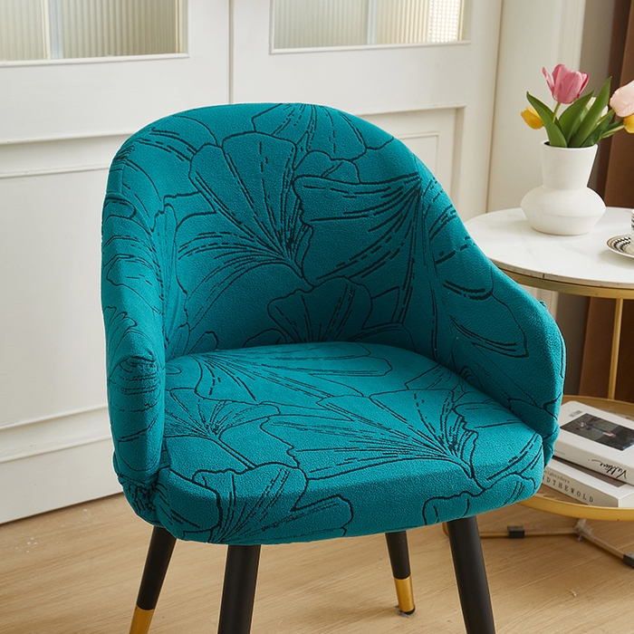 91家纺网 家纺一手货源 找家纺 （总）丝绮鹿 2025新款银杏叶高扶手椅套