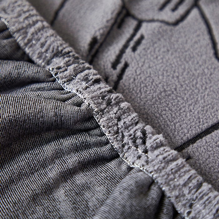 91家纺网 家纺一手货源 找家纺 丝绮鹿 2025新款银杏叶松紧款椅套 银杏叶-绅士灰