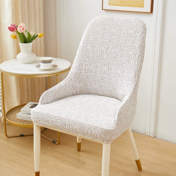 91家纺网 家纺一手货源 找家纺 丝绮鹿 2025新款竹节雪尼尔小扶手椅套 竹节雪尼尔-温柔咖