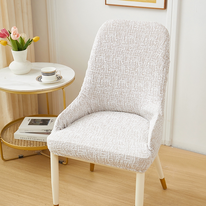 91家纺网 家纺一手货源 找家纺 丝绮鹿 2025新款竹节雪尼尔小扶手椅套 竹节雪尼尔-温柔咖