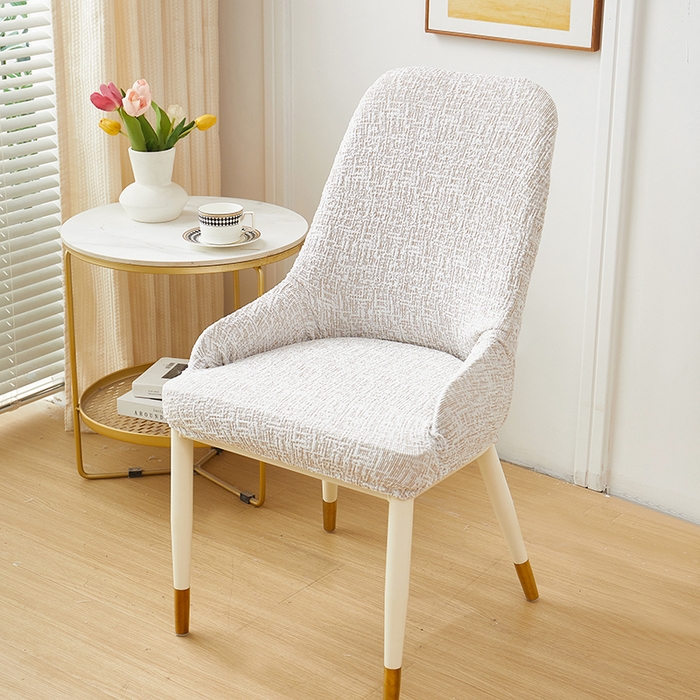 91家纺网 家纺一手货源 找家纺 丝绮鹿 2025新款竹节雪尼尔小扶手椅套 竹节雪尼尔-温柔咖