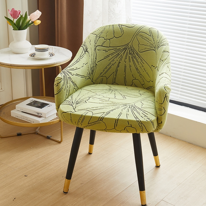 91家纺网 家纺一手货源 找家纺 （总）丝绮鹿 2025新款银杏叶高扶手椅套