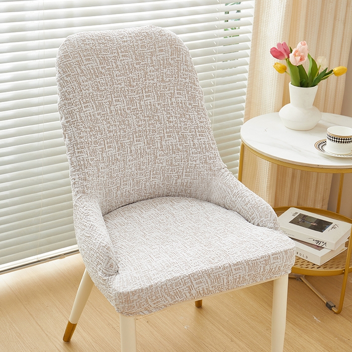 91家纺网 家纺一手货源 找家纺 丝绮鹿 2025新款竹节雪尼尔小扶手椅套 竹节雪尼尔-温柔咖