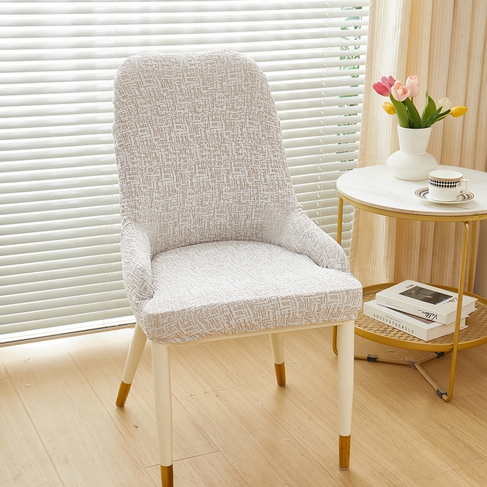 91家纺网 家纺一手货源 找家纺 丝绮鹿 2025新款竹节雪尼尔小扶手椅套 竹节雪尼尔-温柔咖