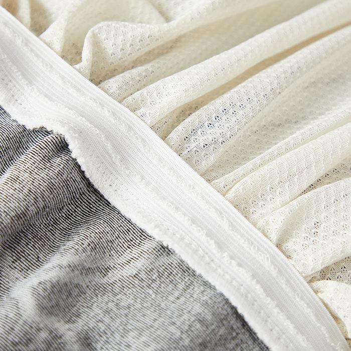 91家纺网 家纺一手货源 找家纺 丝绮鹿 2025新款银杏叶裙摆款椅套 银杏叶-象牙白