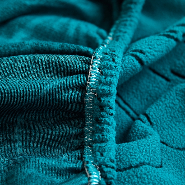 91家纺网 家纺一手货源 找家纺 丝绮鹿 2025新款银杏叶高扶手椅套 银杏叶-黛蓝