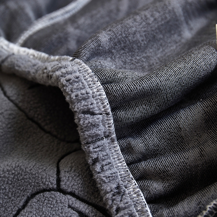 91家纺网 家纺一手货源 找家纺 丝绮鹿 2025新款银杏叶高扶手椅套 银杏叶-深灰