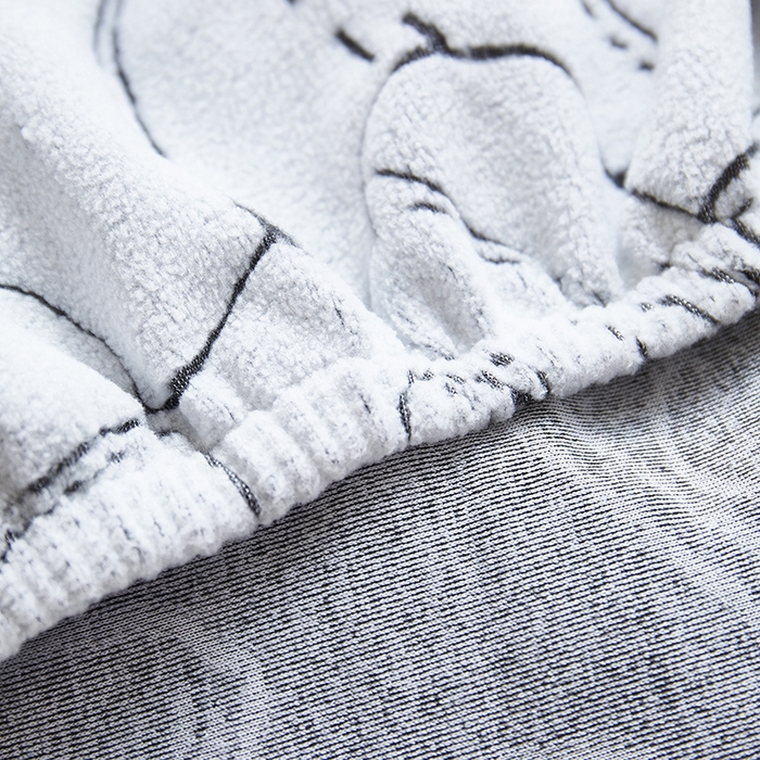 91家纺网 家纺一手货源 找家纺 丝绮鹿 2025新款银杏叶高扶手椅套 银杏叶-象牙白