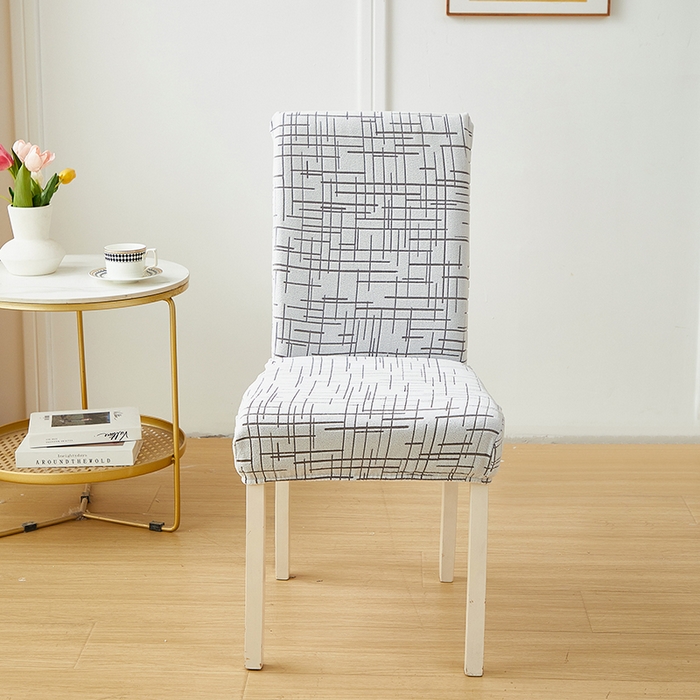 91家纺网 家纺一手货源 找家纺 丝绮鹿 2025新款极简松紧款椅套 极简-灰