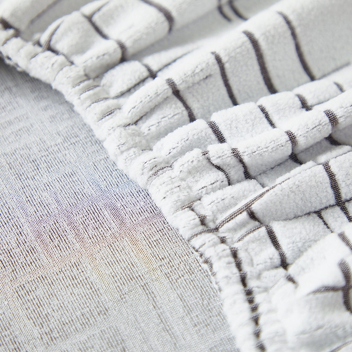 91家纺网 家纺一手货源 找家纺 丝绮鹿 2025新款极简松紧款椅套 极简-灰