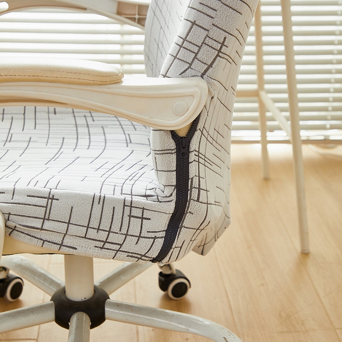 91家纺网 家纺一手货源 找家纺 （总）丝绮鹿 2025新款极简拉链款办公电脑椅套