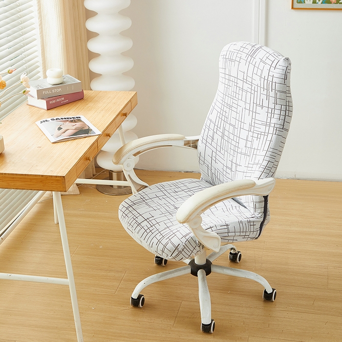 91家纺网 家纺一手货源 找家纺 （总）丝绮鹿 2025新款极简拉链款办公电脑椅套