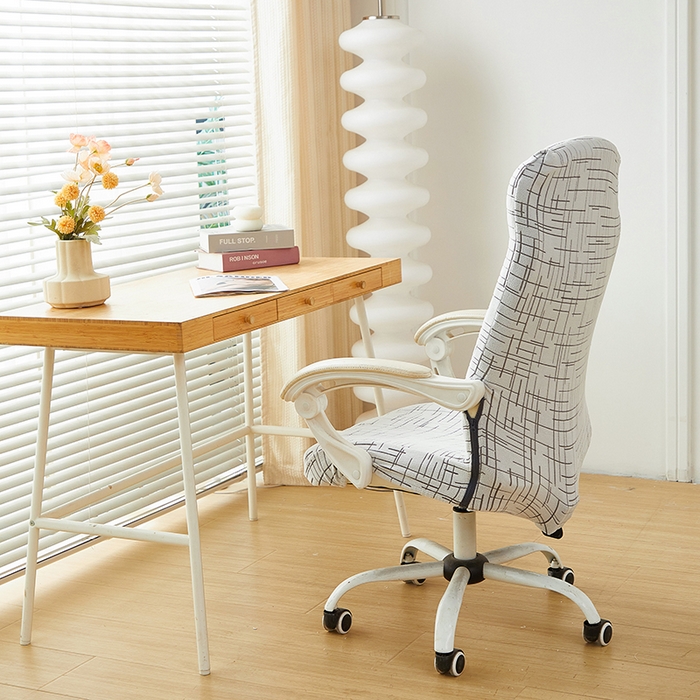 91家纺网 家纺一手货源 找家纺 （总）丝绮鹿 2025新款极简拉链款办公电脑椅套