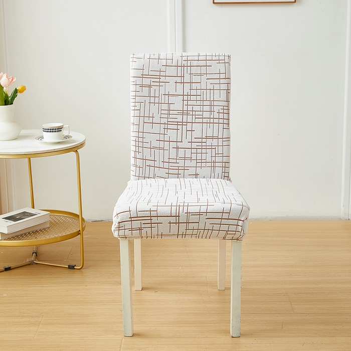 91家纺网 家纺一手货源 找家纺 丝绮鹿 2025新款极简松紧款椅套 极简-咖