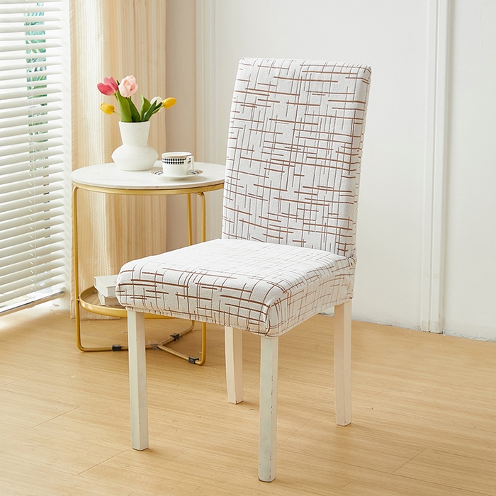 91家纺网 家纺一手货源 找家纺 丝绮鹿 2025新款极简松紧款椅套 极简-咖