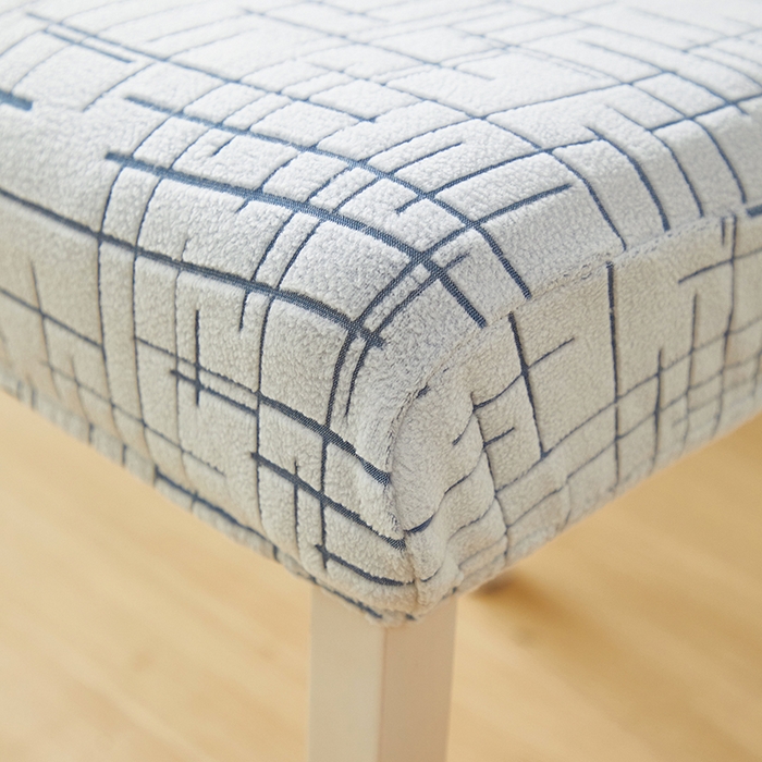 91家纺网 家纺一手货源 找家纺 丝绮鹿 2025新款极简松紧款椅套 极简-蓝