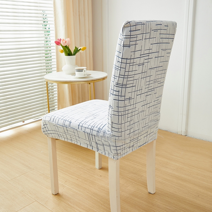 91家纺网 家纺一手货源 找家纺 丝绮鹿 2025新款极简松紧款椅套 极简-蓝