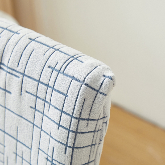 91家纺网 家纺一手货源 找家纺 丝绮鹿 2025新款极简松紧款椅套 极简-蓝