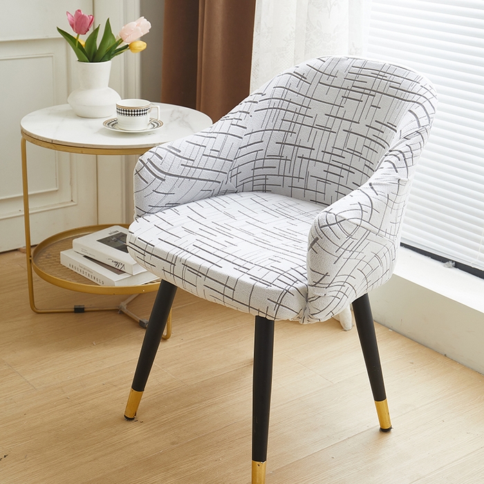 91家纺网 家纺一手货源 找家纺 丝绮鹿 2025新款极简高扶手椅套 极简-灰