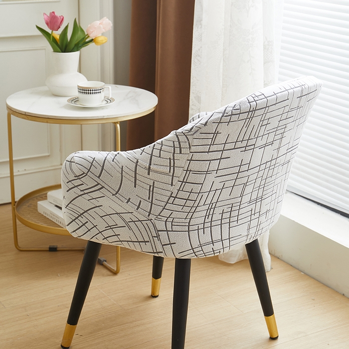 91家纺网 家纺一手货源 找家纺 丝绮鹿 2025新款极简高扶手椅套 极简-灰