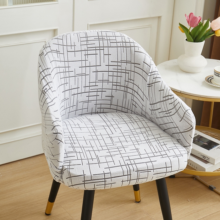 91家纺网 家纺一手货源 找家纺 丝绮鹿 2025新款极简高扶手椅套 极简-灰