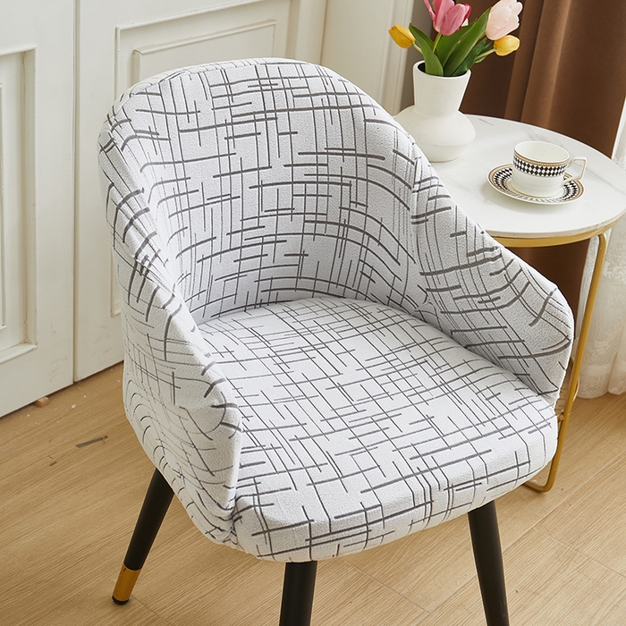 91家纺网 家纺一手货源 找家纺 丝绮鹿 2025新款极简高扶手椅套 极简-灰