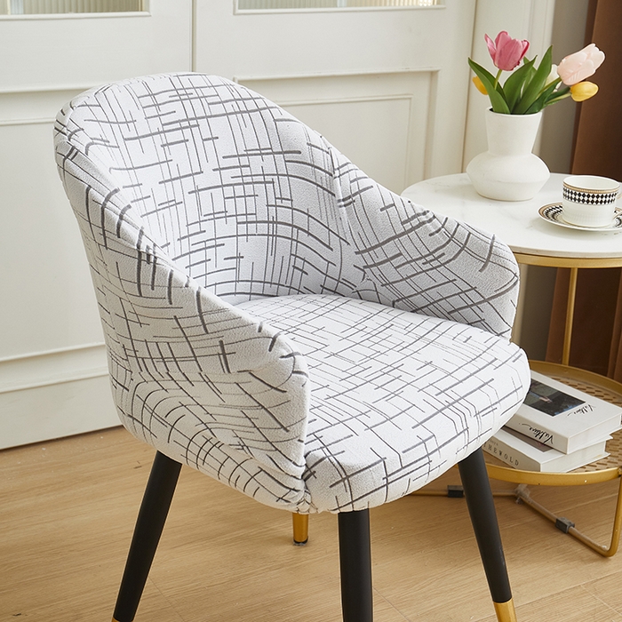 91家纺网 家纺一手货源 找家纺 丝绮鹿 2025新款极简高扶手椅套 极简-灰