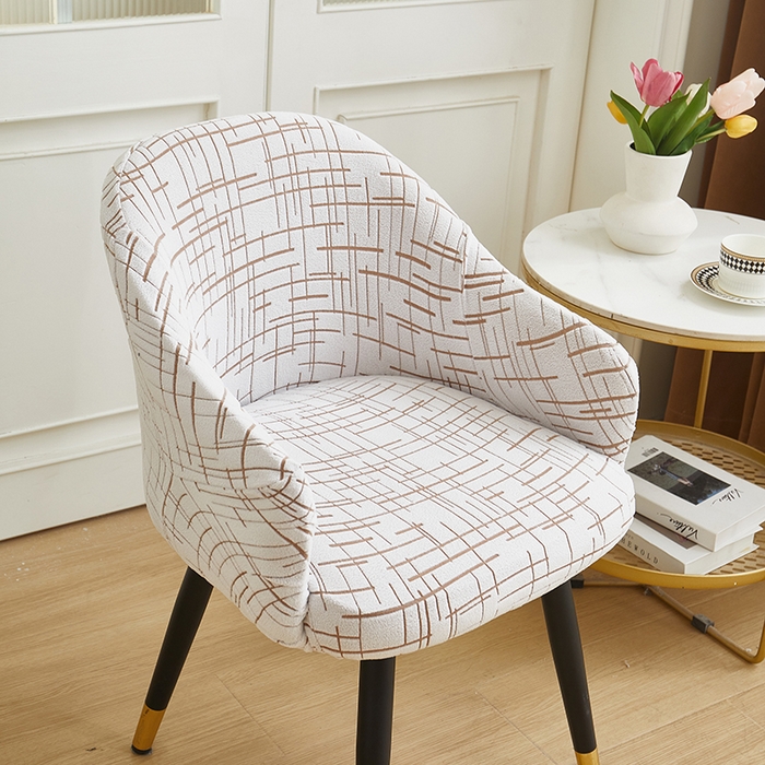 91家纺网 家纺一手货源 找家纺 丝绮鹿 2025新款极简高扶手椅套 极简-咖